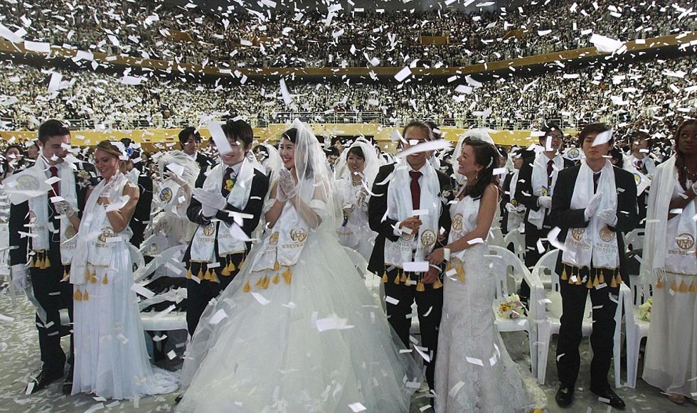 Μαζικοί γάμοι στη Νότια Κορέα