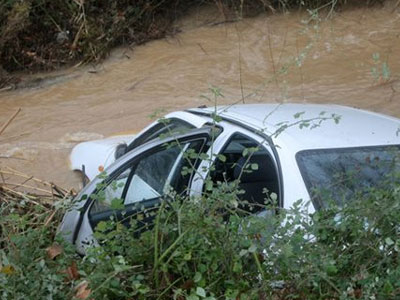Ένας νεκρός από χείμαρρο στη Θεσσαλονίκη