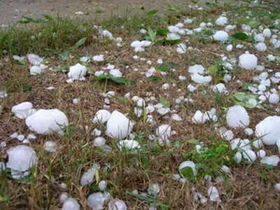 Χαλαζόπτωση σε Ημαθία, Κιλκίς και Πιερία