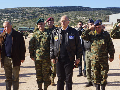 Ολοκληρώθηκε η περιοδεία Δένδια στο Καστελόριζο