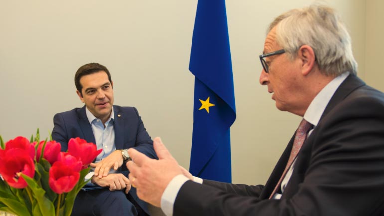 Γιούνκερ-Τσίπρας