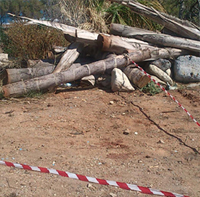 Το σημείο όπου βρέθηκε το παιδί