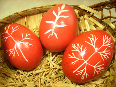 Aνάκληση φυσικής βαφής αυγών