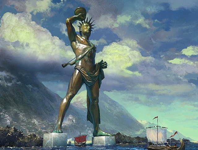 «Χτίζουν» τον νέο κολοσσό της Ρόδου