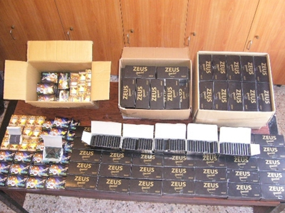 Μπλόκο σε παρτίδα 7.000 κροτίδων