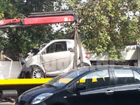 Το μοιραίο όχημα μάρκας Smart