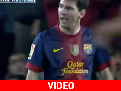 Ο Μέσι και η κατσάδα στον Βίγια