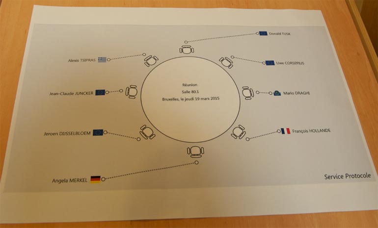 Οι... ομοτράπεζοι του Τσίπρα
