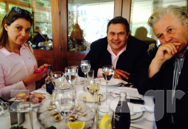 Αυτήν την ώρα (16.30) ο πρόεδρος των ΑΝΕΛ στον Πειραιά