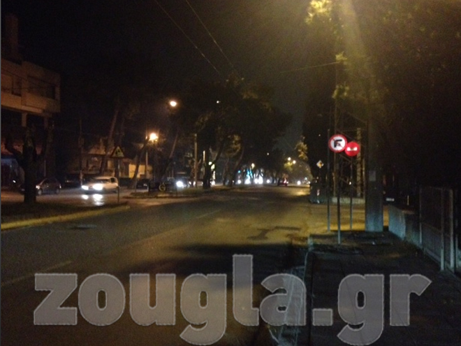 Η οδός Κωνσταντίνου Παλαιολόγου στο Χαλάνδρι