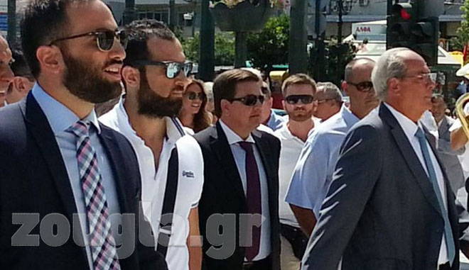 Ο απερχόμενος δήμαρχος Β. Μιχαλολιάκος