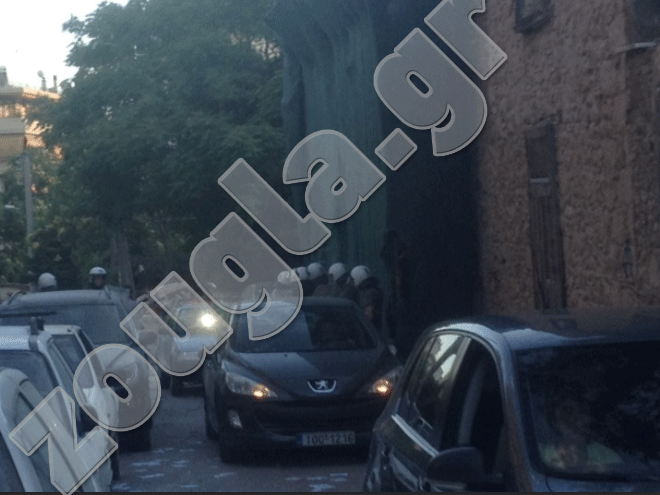 Ισχυρές αστυνομικές δυνάμεις στα στενά του Αμαρουσίου