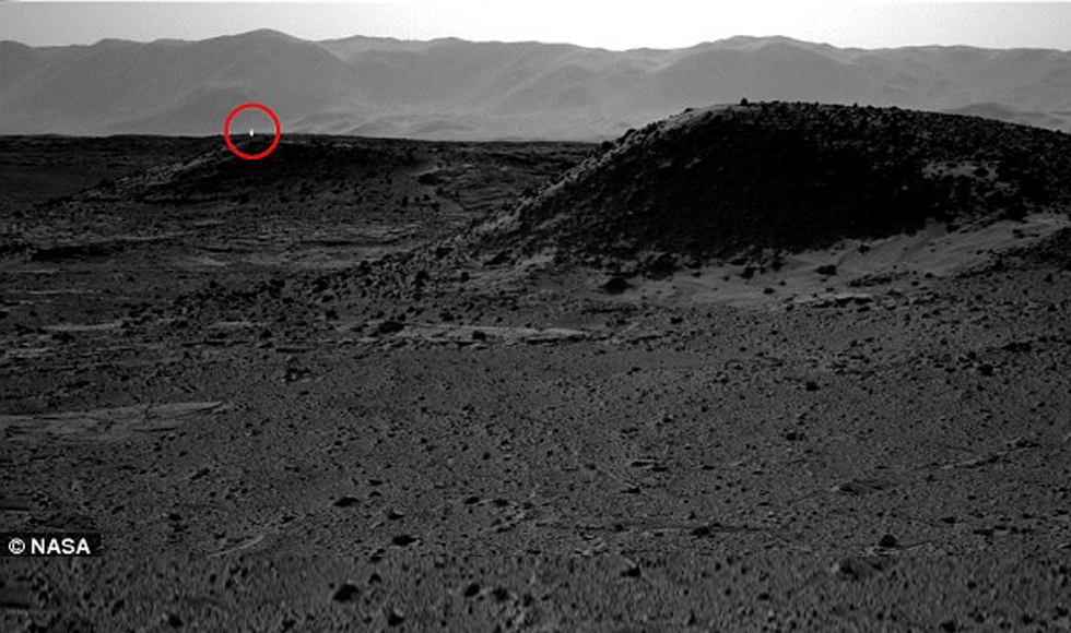 Mυστηριώδες φως στον Άρη