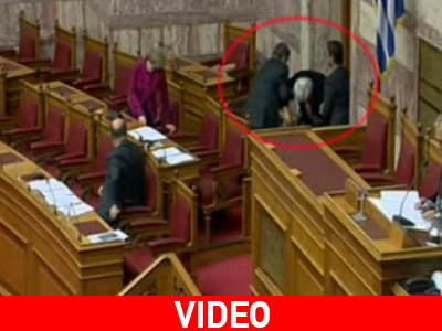 Η τούμπα του υπουργού στη Βουλή