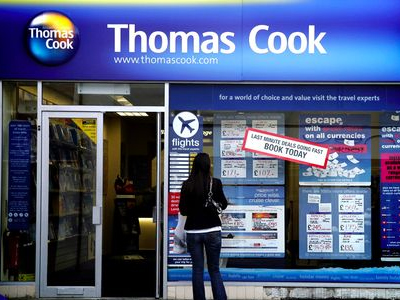 Πτώση στις κρατήσεις για την Thomas Cook