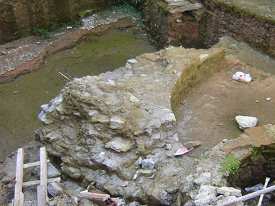 Στο φως παλαιοχριστιανικό οικοδόμημα