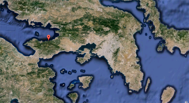 Χάρτης της περιοχής