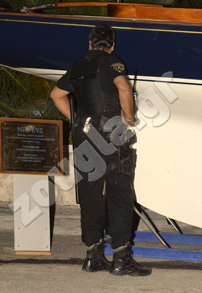 Περιπολίες περιμετρικά του χώρου