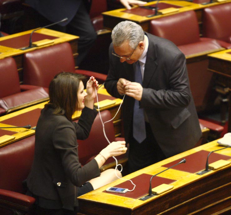 Λάτρης της νέας τεχνολογίας ο κ. Μαρκόπουλος και η κα. Μάρκου