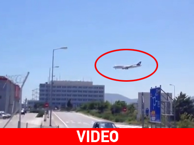 Καρέ-καρέ η προσγείωση του «θηρίου»