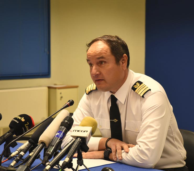 Ο εκπρόσωπος Τύπου του Λιμενικού Νίκος Λαγκαδιάνος