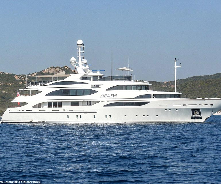 O Ρώσος Roustam Tariko εμπνεύστηκε το όνομα της θαλαμηγού του από τις δύο του κόρες Anna και Eva