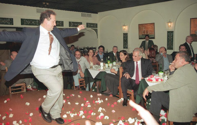 Ο Κώστας Λαλιώτης με τον πρώην σύντροφό του, Άκη Τσοχατζόπουλο