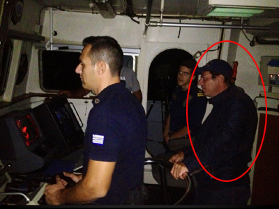 Νυχτερινή περίπολος Βαρβιτσιώτη στη Λέσβο