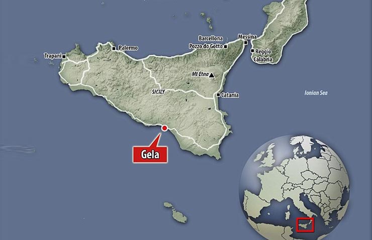 Χάρτης της περιοχής