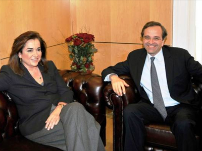 Συνάντηση Σαμαρά-Μπακογιάννη στη Μουρούζη