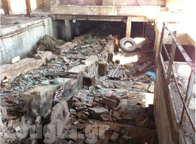 Αυτή είναι η σημερινή εικόνα που παρουσιάζουν τα κτήρια...