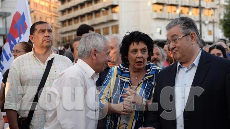 Ο κ. Κουτσούμπας και η Λιάνα Κανέλη