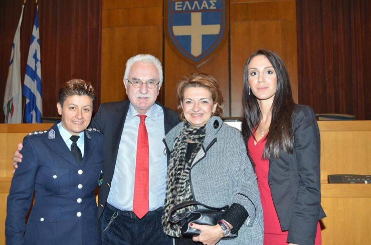 Μαρία Καρπαθάκη, Γιώργος Τσούκαλης, Μαργαρίτα Θεολόγου, Γεωργία Παράσχου, υπεύθυνη επικοινωνίας Unesco