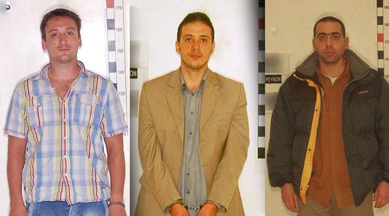 Aπό αριστερά: Σ. Δραβίλας, Γ. Πετρακάκος, Σ. Χριστοδούλου