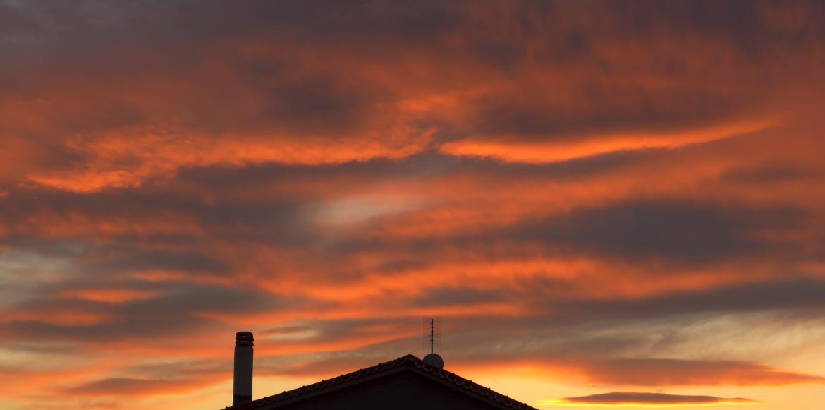 Ηλιοβασίλεμα μετά τη βροχή…