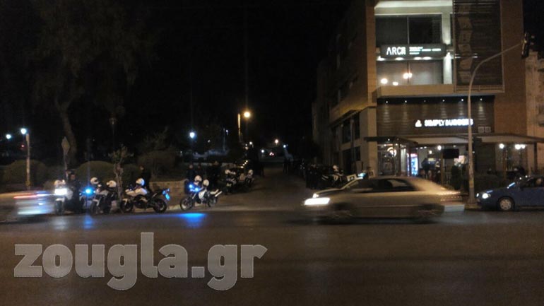 Ισχυρές αστυνομικές δυνάμεις στον Κορυδαλλό