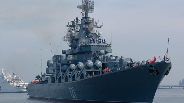 Η ναυαρχίδα του ρωσικού στόλου σε κοινά γυμνάσια με την Αίγυπτο στη Μεσόγειο