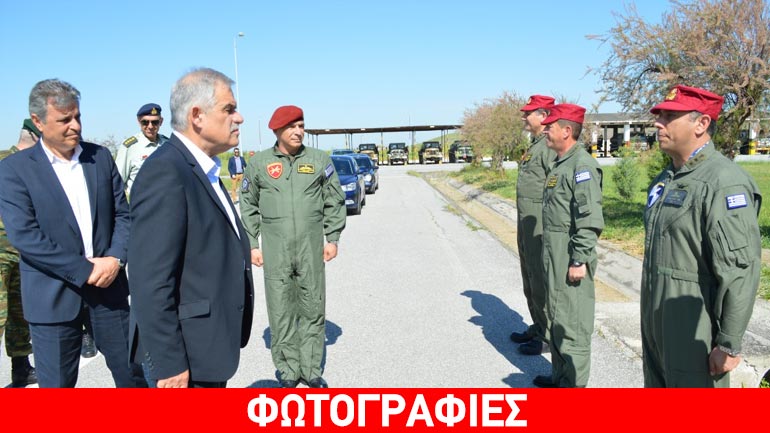 Eπίσκεψη Τόσκα στην Ταξιαρχία Αεροπορίας Στρατού στο Στεφανοβίκειο