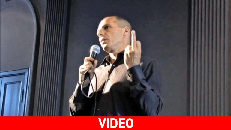 Σάλος με βίντεο που δείχνει τον Βαρουφάκη να υψώνει το μεσαίο δάκτυλο Σάλος με βίντεο που δείχνει τον Βαρουφάκη να υψώνει το μεσαίο δάκτυλο