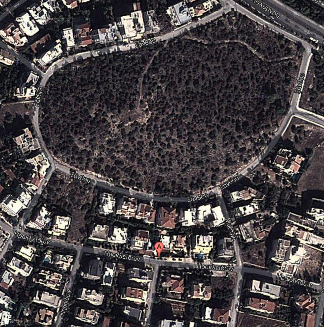 Το σημείο όπου σημειώθηκε το συμβάν