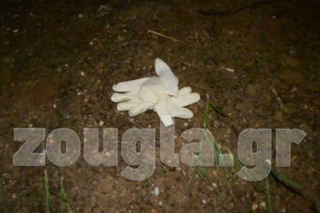 Τα γάντια των ανδρών της σήμανσης