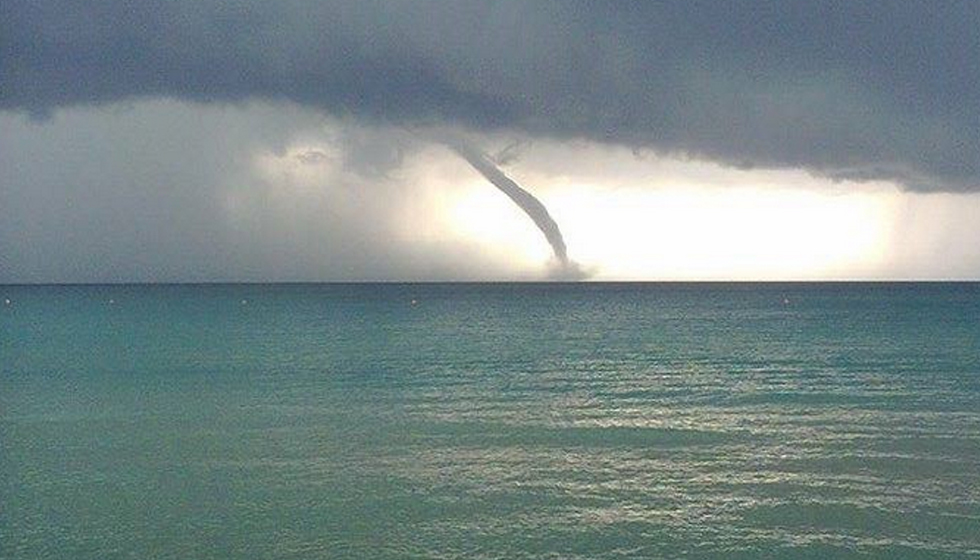 Ανεμοστρόβιλος στη Χαλκιδική