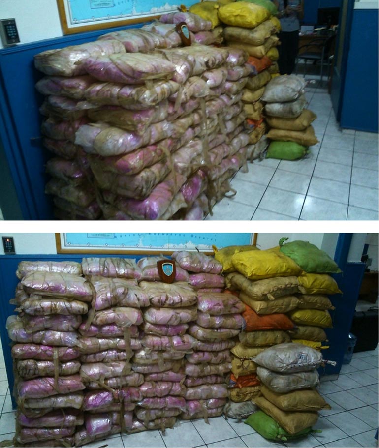 Τα ναρκωτικά που κατασχέθηκαν