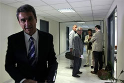 Kατά τη συνάντηση με τους πρυτάνεις