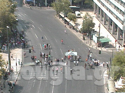 Kυκλοφοριακά προβλήματα λόγω συγκέντρωσης ναυτεργατών