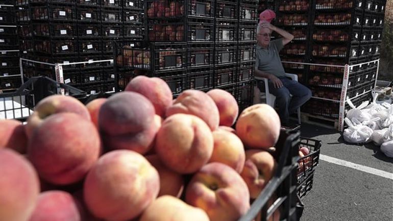 Ρωσικό εμπάργκο: Προς εξαίρεση φράουλες, πορτοκάλια και ροδάκινα