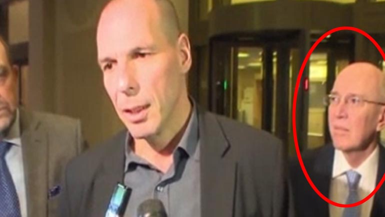 O κ. Ρουμελιώτης παρών στο ραντεβού Βαρουφάκης-Λαγκάρντ