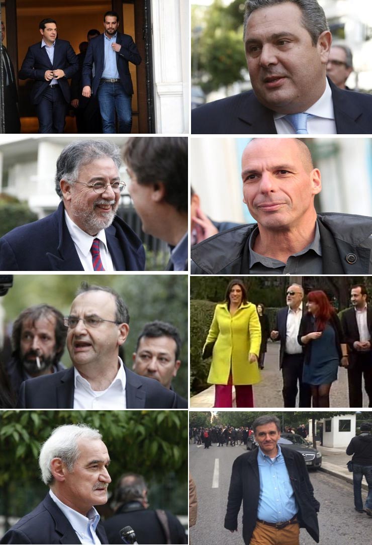 Στιγμιότυπα από την ορκωμοσία