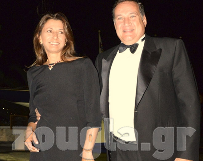 Ο Σ. Καπράλος με τη σύζυγό του