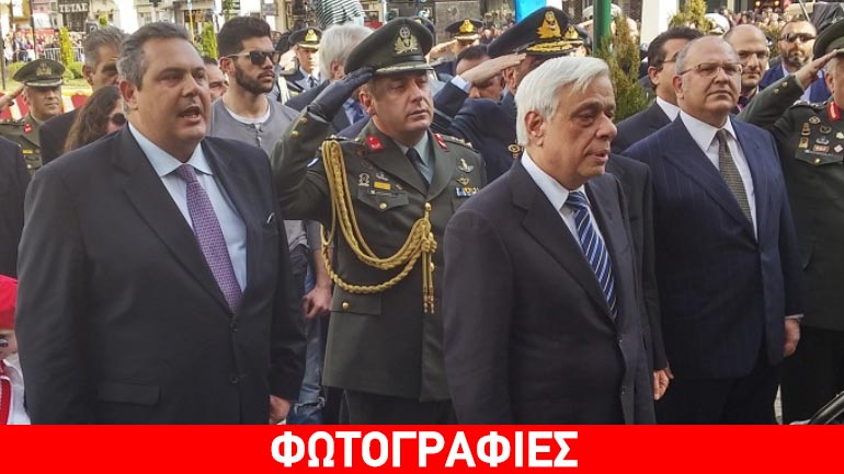 Παυλόπουλος-Καμμένος στις εορταστικές εκδηλώσεις της Καλαμάτας Παυλόπουλος-Καμμένος στις εορταστικές εκδηλώσεις της Καλαμάτας